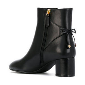 Tory Burch Laila Leather Booties Size 8 NWT